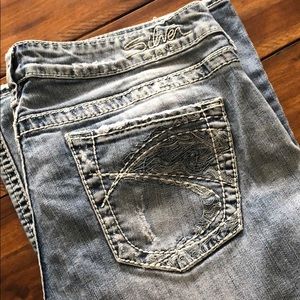 30/33 Eden Silver Jeans